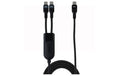 onit USB-Y-Kabel C 1.5M 100W USB 2.0 / C zu C+C / schwarz