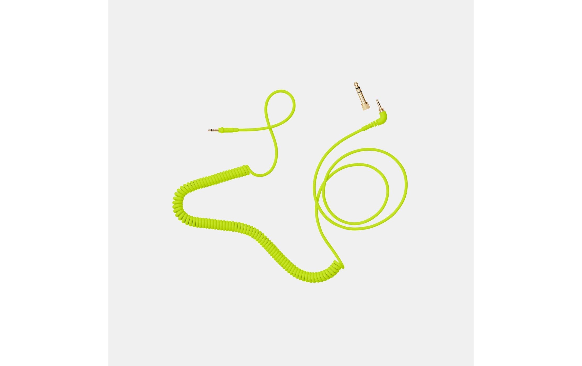 AIAIAI C18 Coiled 1.5m with adapter - Neon