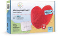 CuciCuci DIY Nähset Herz inkl. Anleitung Bastelset, All-in-One Nähvorlage, Guide