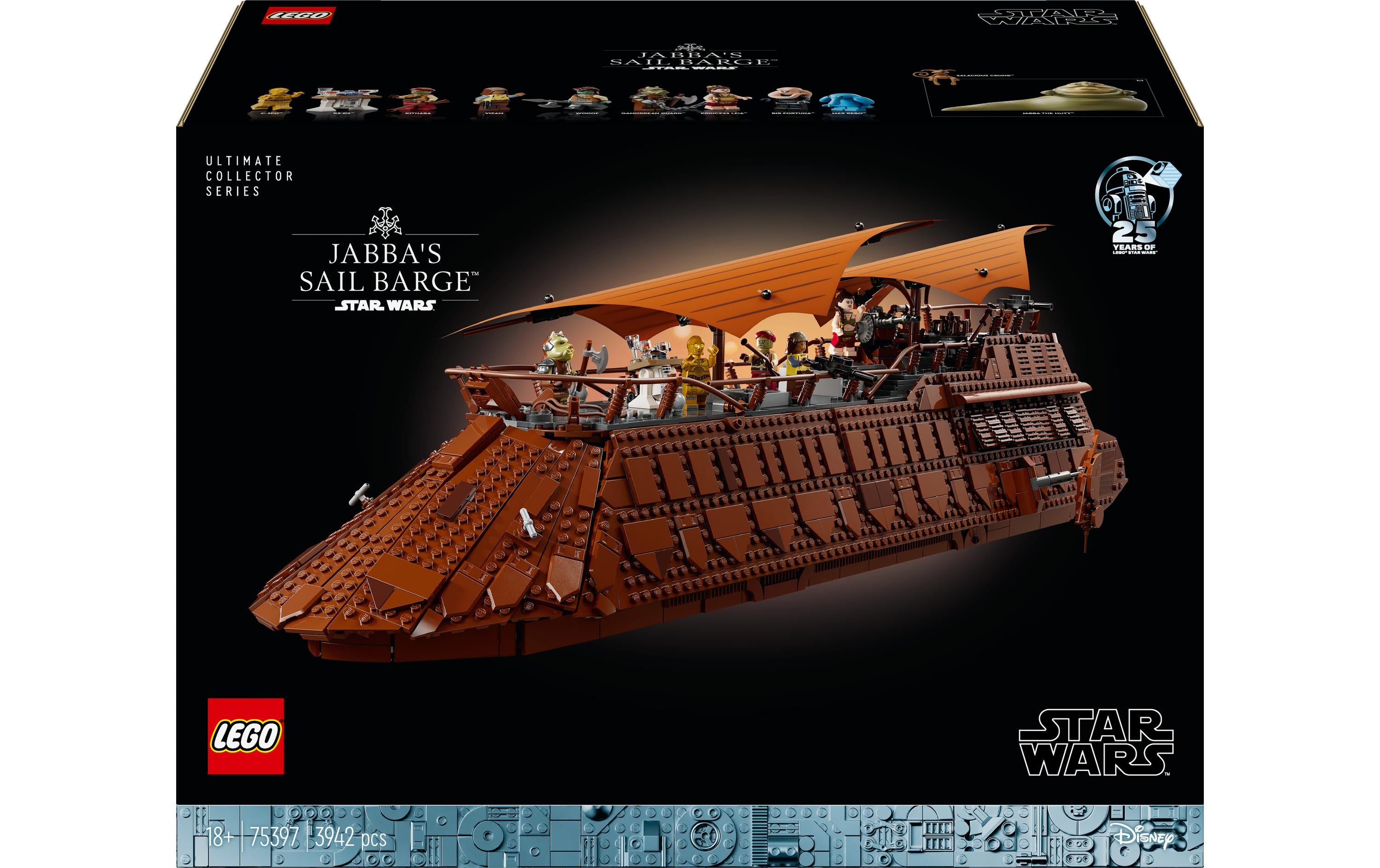LEGO Jabbas Segelbarke Alter: 18+ Teile: 3943