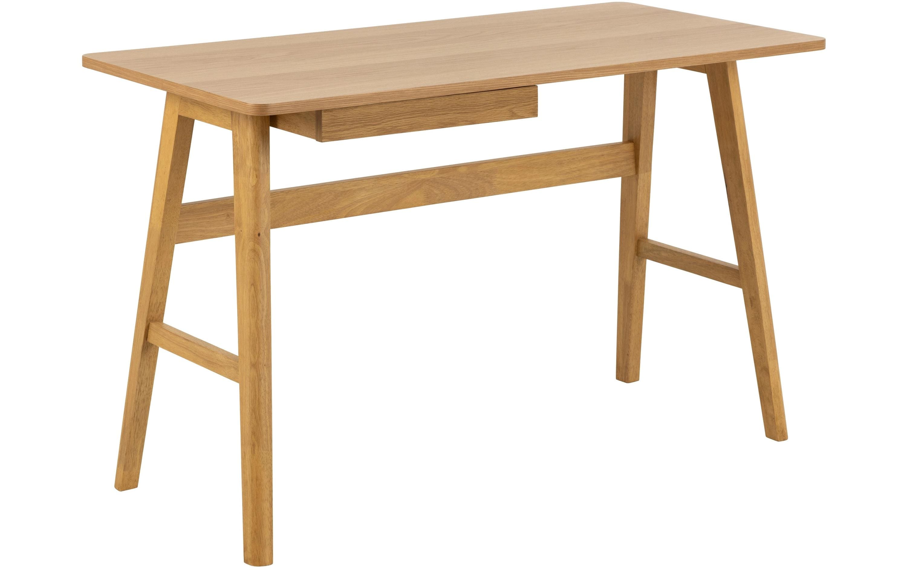 AC Design Bürotisch Barnett brau 120x60x75 cm (LxBxH) Eiche