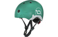 Scoot and Ride Helm reflective Forest