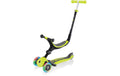 Globber GO UP Foldable Plus Lights Lime Green