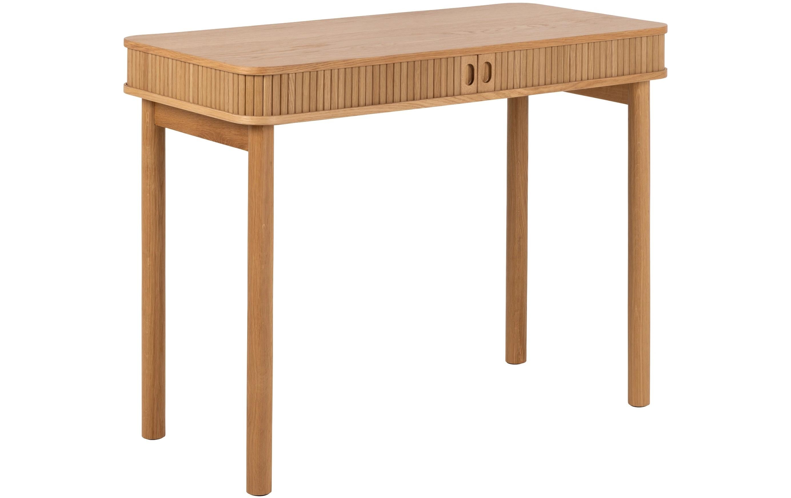 AC Design Bürotisch Langley Eiche 100x50x75 cm (LxBxH) Eiche