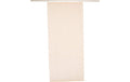 Hubatka Flächenvorhang Uni Beige 60x240 cm, halbtransparent,mit Clic Gleiter