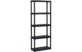 ArtPlast Regal T5 Höhe 174cm , schwarz