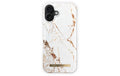 Ideal Cover Carrara Gold iPhone 16 Plus