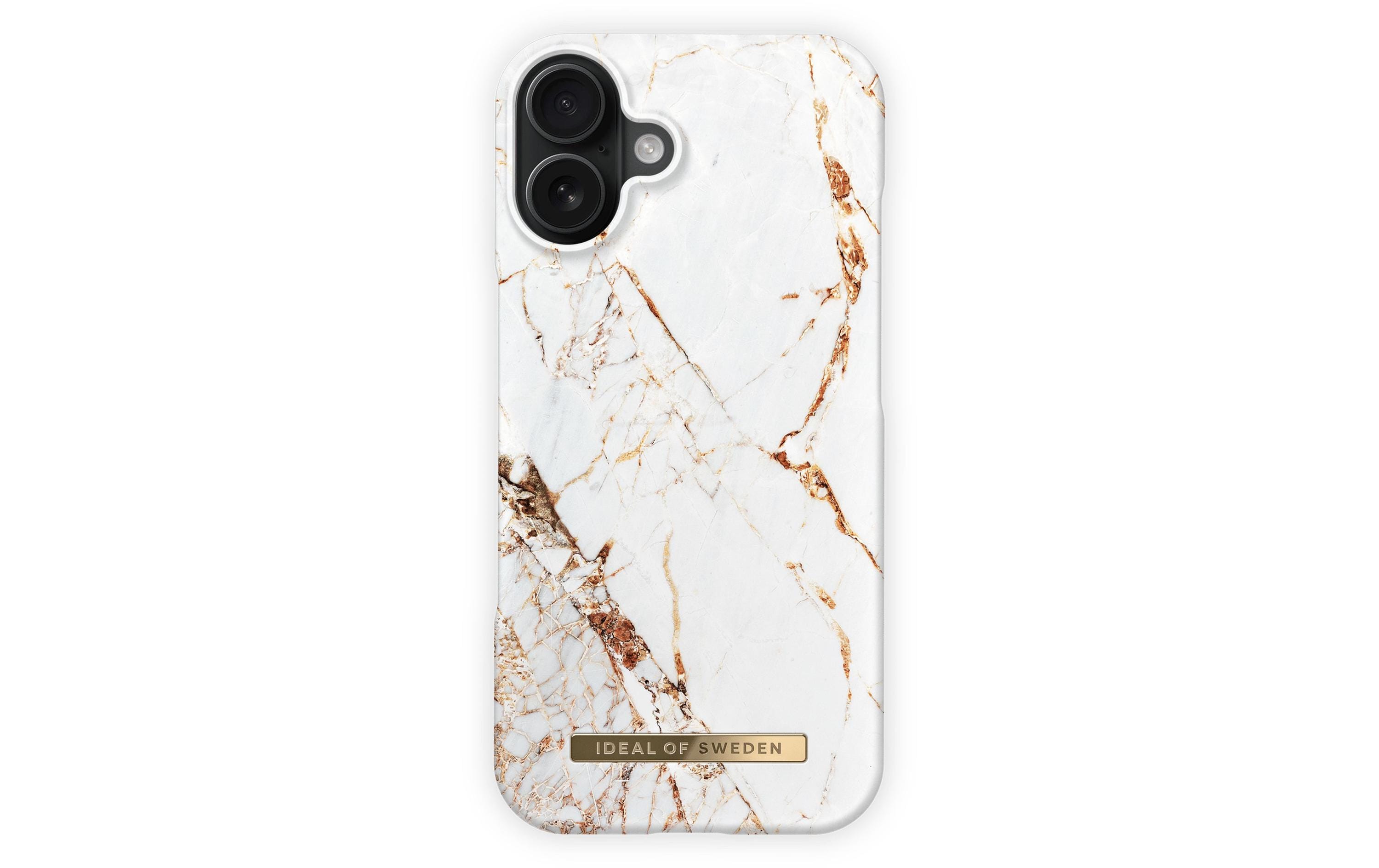 Ideal Cover Carrara Gold iPhone 16 Plus