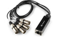 PD Connex CX190 Kabelpeitsche RJ45 auf 4x XLRm, DMX, 0.7m
