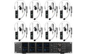 Power Dynamics PD528B Funkmikrofon Set mit 8 Bodypacks, 100Ch,