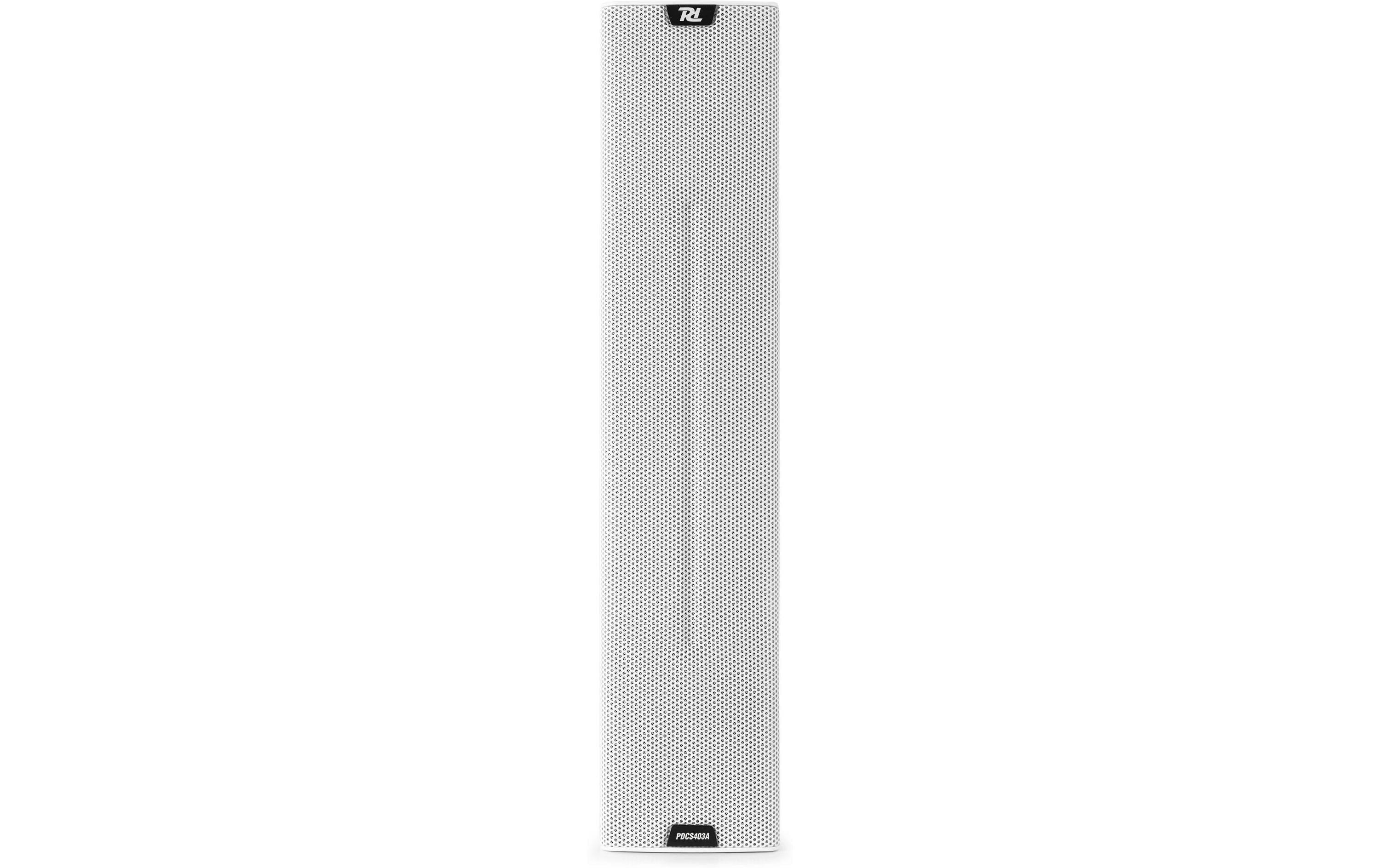 Power Dynamics PDCS403AW Aktiv Vertikal Lautsprecher, 130W, weiss