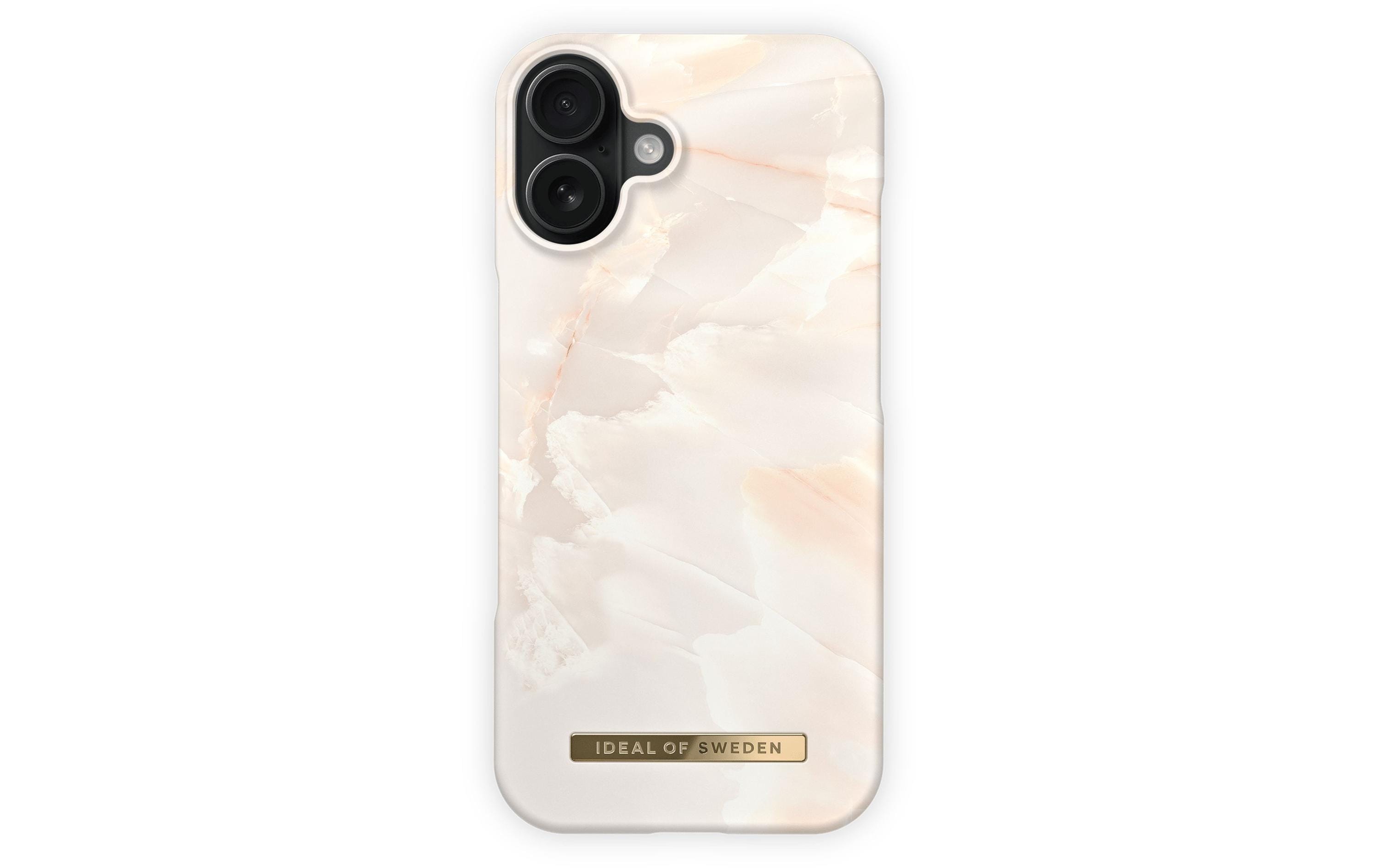 Ideal Cover Rose Pearl Marble iPhone 16
