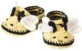 RICO Häkelset Creative Ricorumi Babyschuhe, Biene