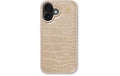 Ideal Cover VeganLeather Beige iPhone 16