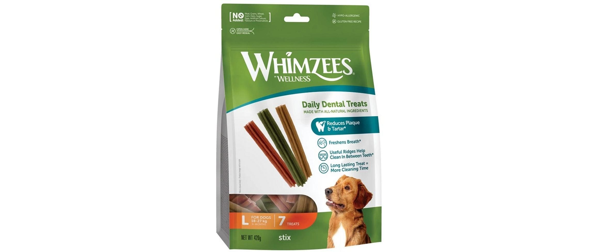 Whimzees Stix Gr.L 360g