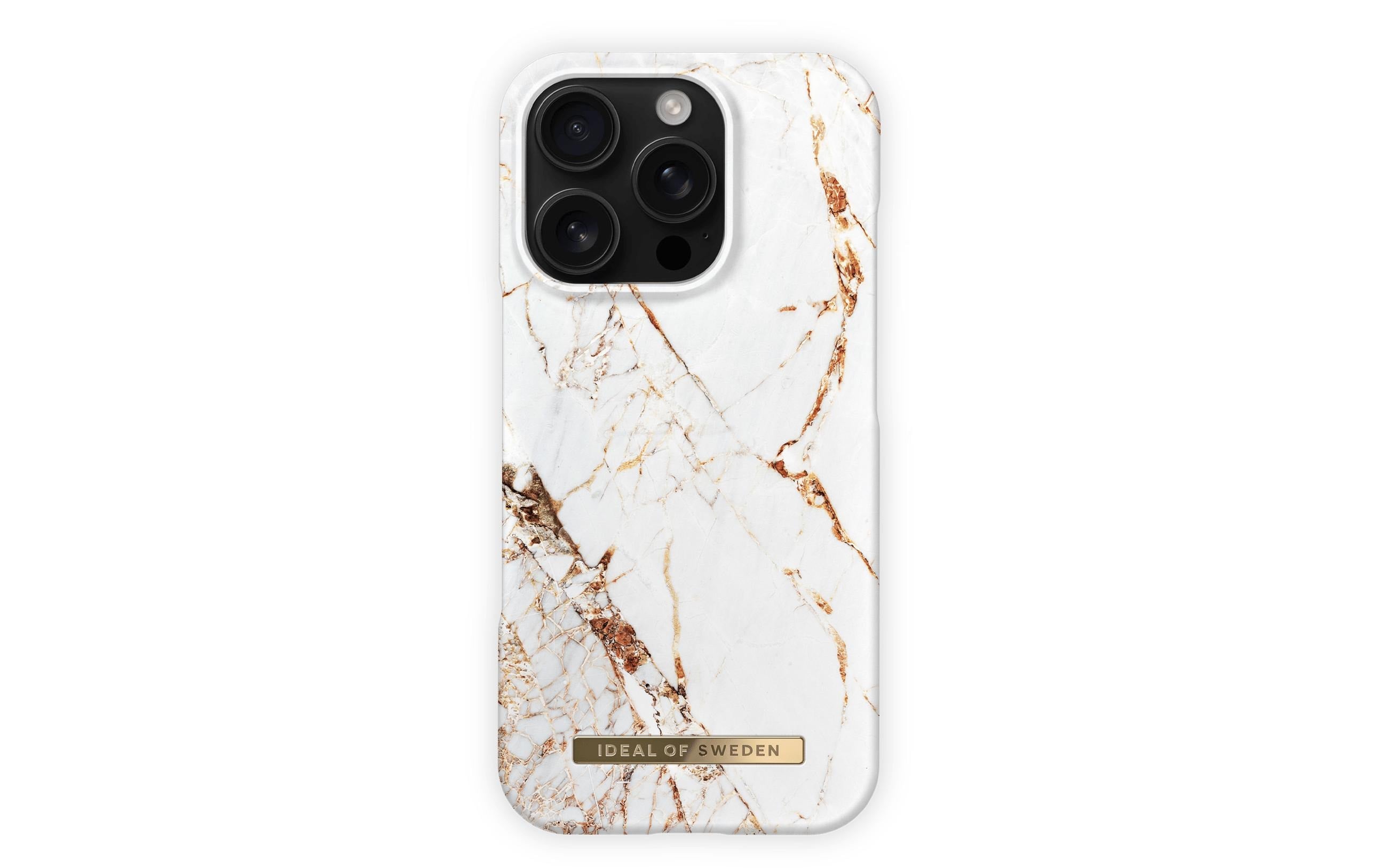 Ideal Cover Carrara Gold iPhone 16 Pro