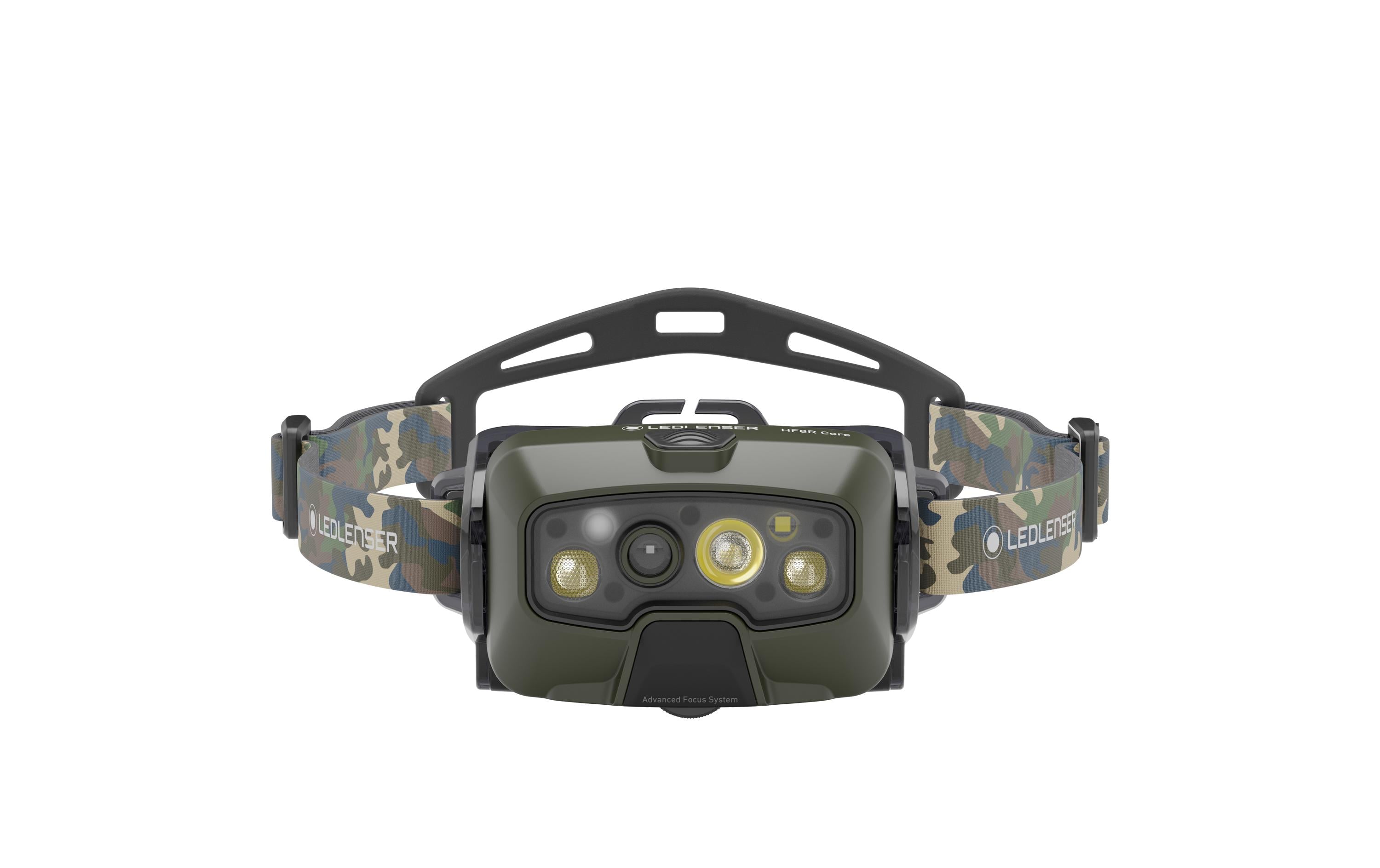 Led Lenser Stirnlampe HF8R Core RGB 1600lm, camouflage