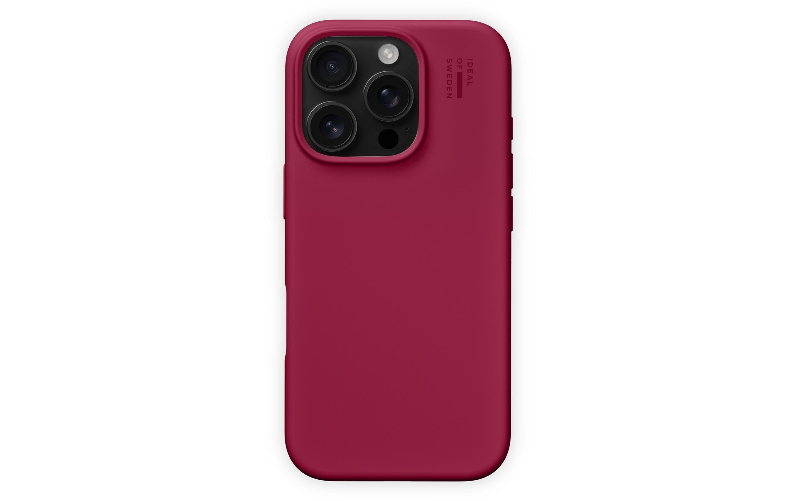 Ideal Silicone Cover Cranberry iPhone 16 Pro