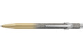 Caran d'Ache Kugelschreiber 849 Cosmic Blue Gold, 182x65x24 mm, Goliath Mine M schwarz
