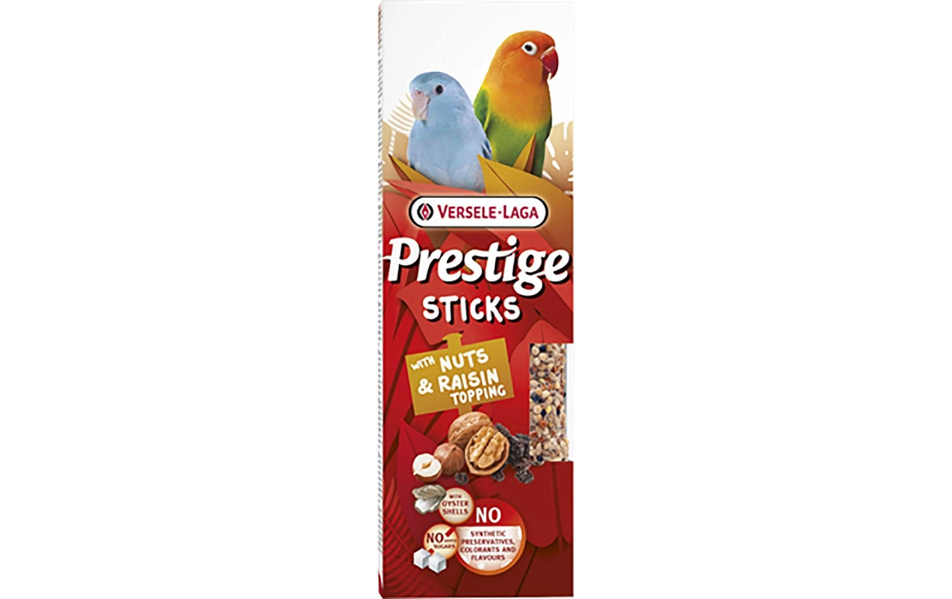 Versele-Laga Prestige Sticks Nüsse und Rosinen, 2St., 60g
