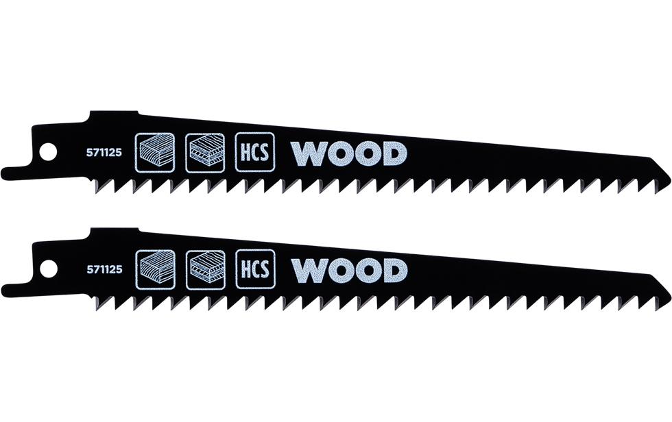2 Sä-Sägebl. Holz Kur 152mm SB kwb