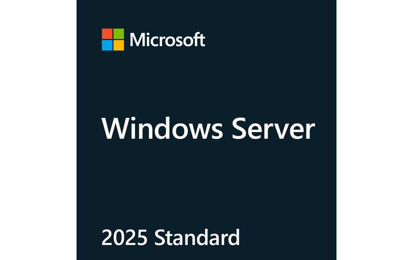 Microsoft Windows Server 2025 Standard 4 Core, Add-Lic, OEM, deutsch