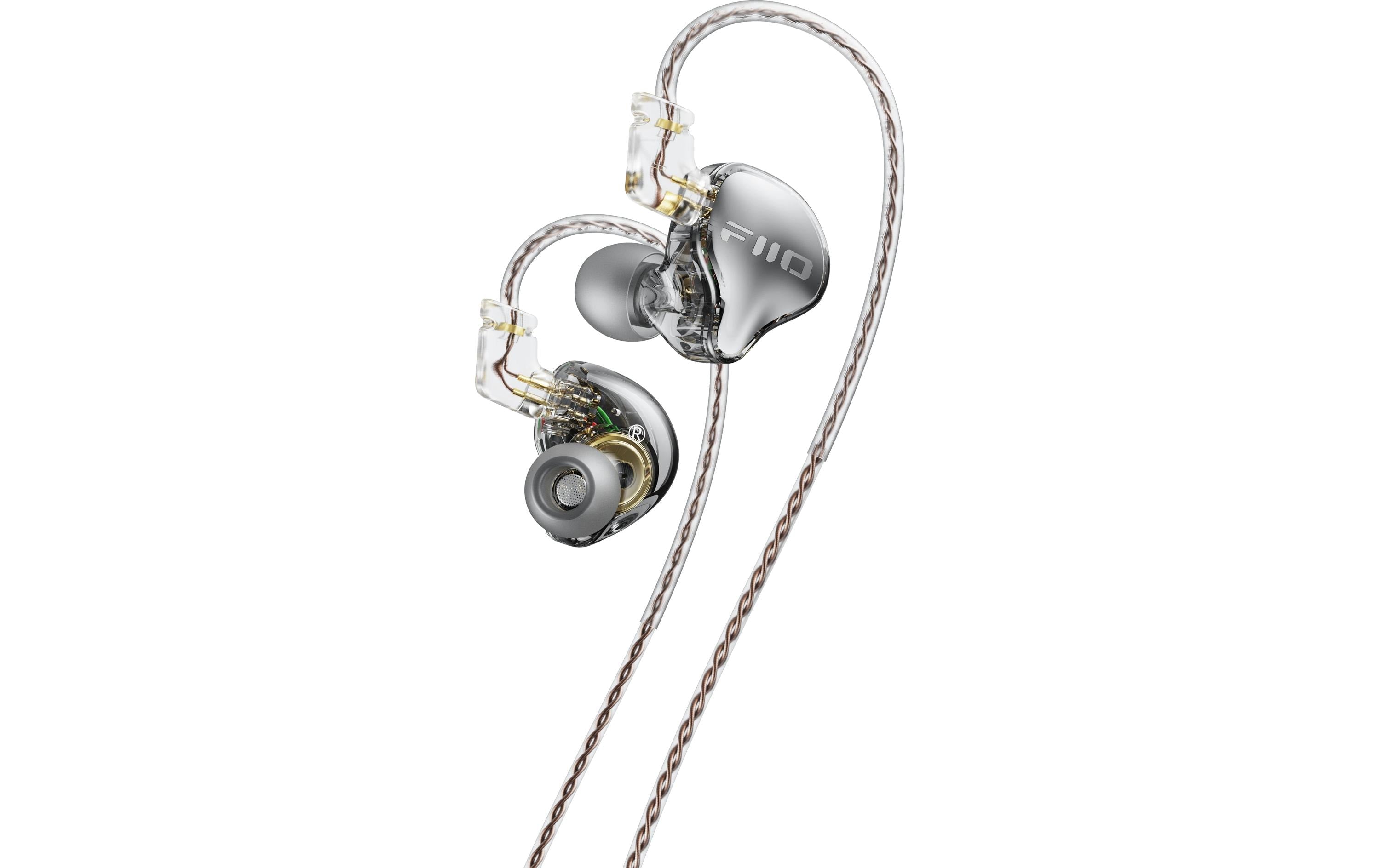 FiiO JD10, Transparent/Schwarz In-Ear Ohrhörer