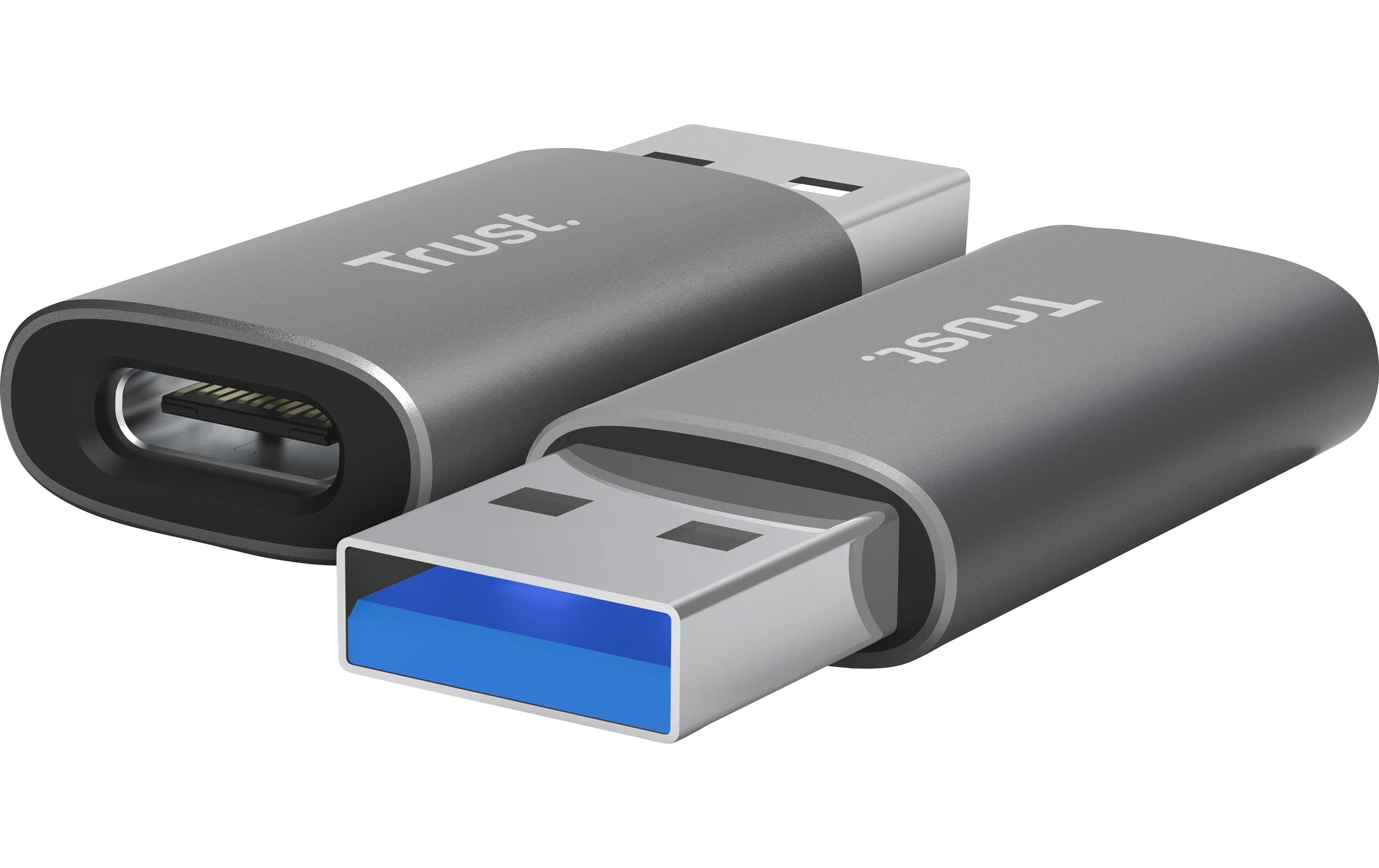 Trust Calyx Adapter USB-A auf USB-C 2er Pk
