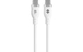 Hyper® 1.5m Silicone USB-C to USB-C 60W weiss
