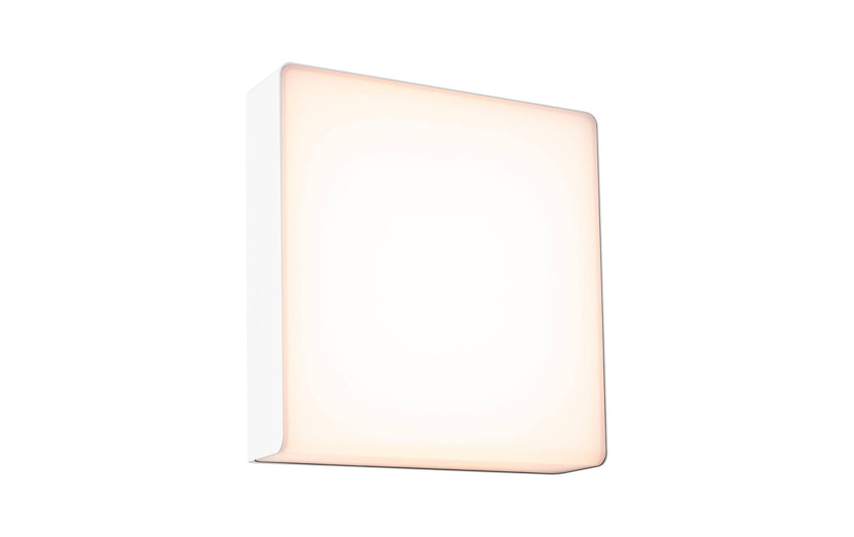 Paulmann LED Aussenwandleuchte Azalena 3000K 8,5W 700lm 230V Weiss Kunststoff, Alu