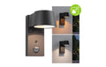 Paulmann LED Aussenwandleuchte Capera Tunable Warm 6W 450lm 230V 98° Anthrazit