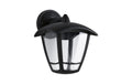 Paulmann Aussenwandleuchte Classic IP44 max. 12W 230V Klar, Schwarz Kunststoff