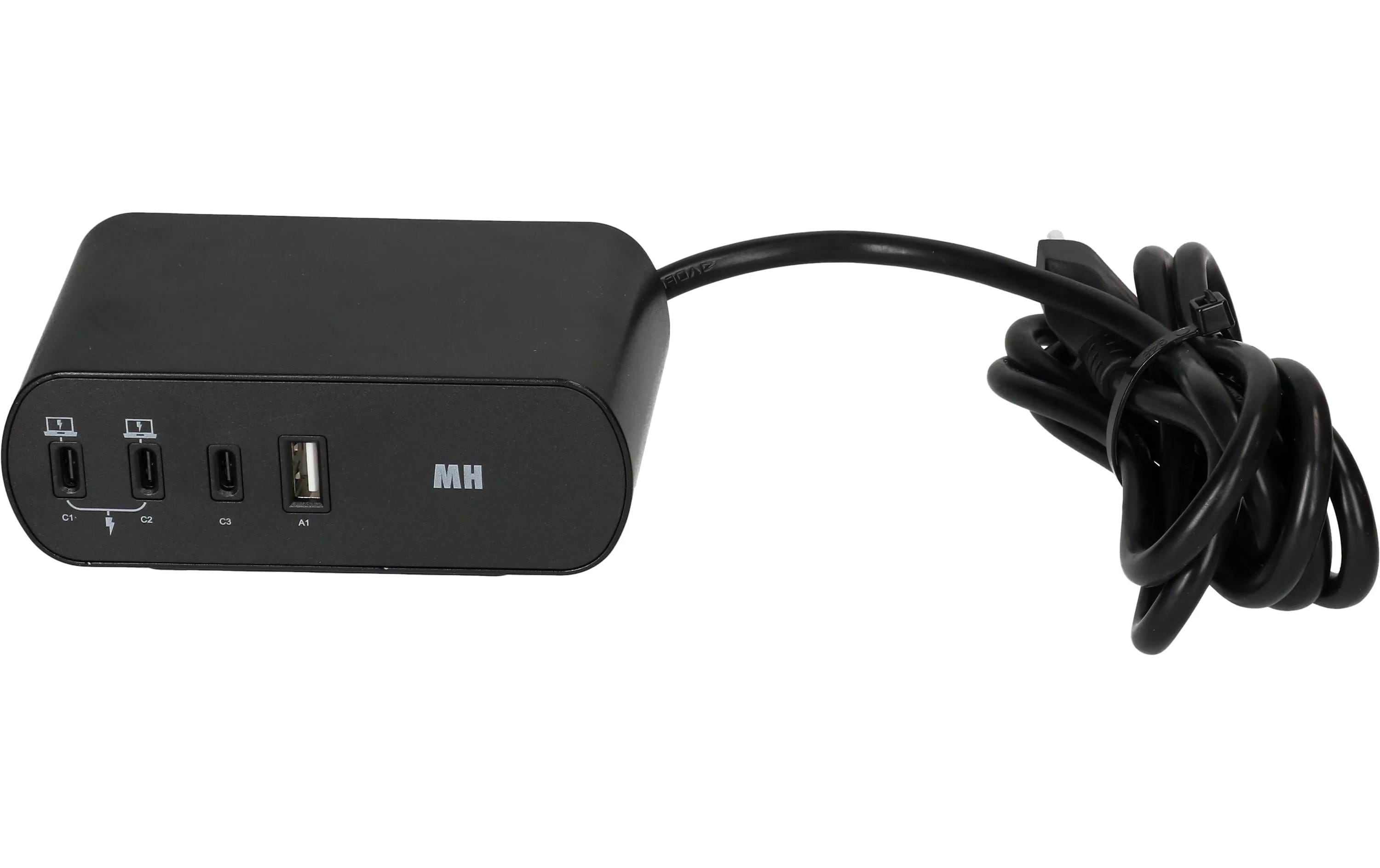 Max Hauri  Desktop Charger PD65W 3x USB-C 1x USB-A 2x Typ 13