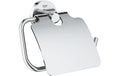 Start Papierhalter mit Deckel chrom, zum kleben oder bohren