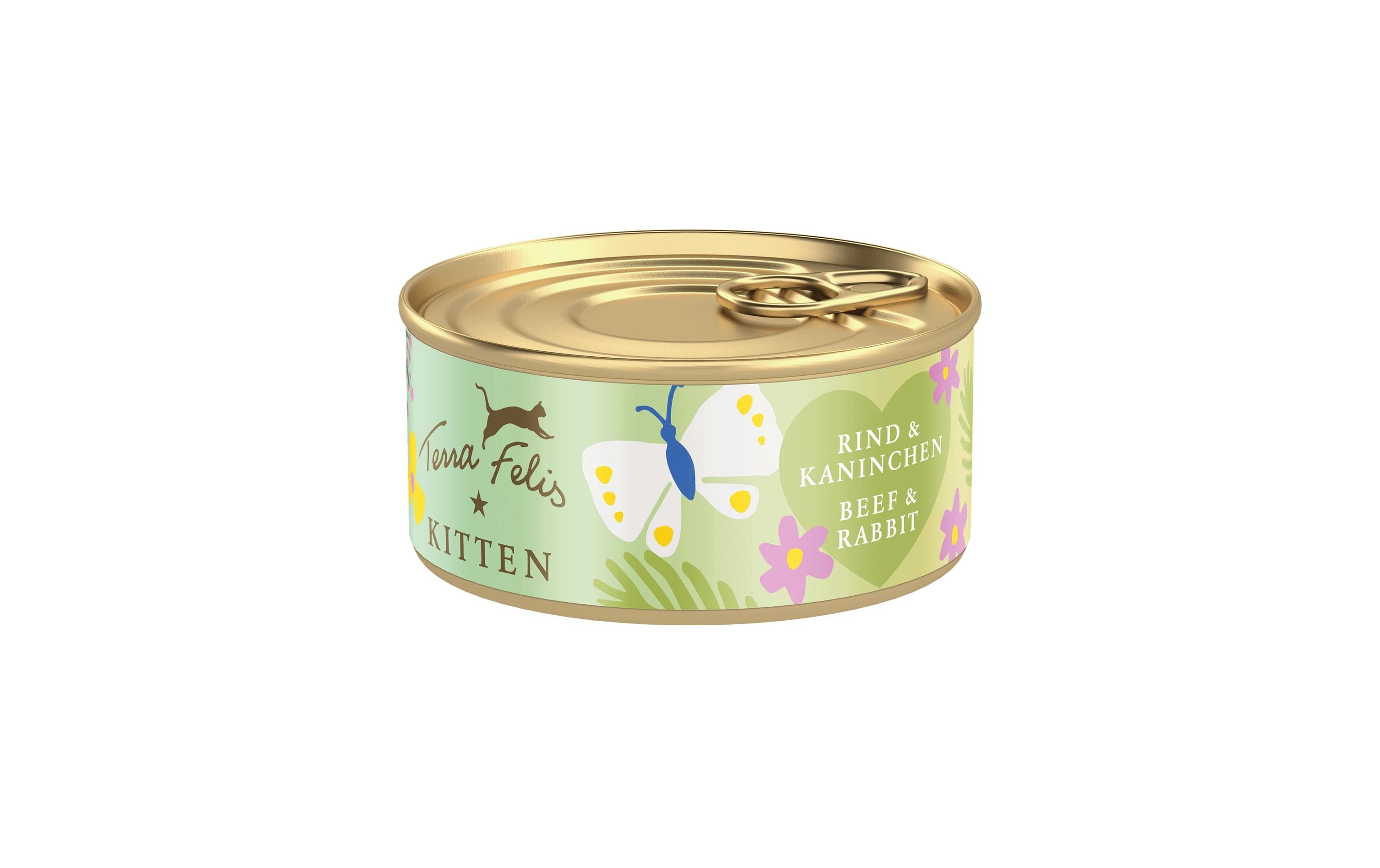 TerraFelis Kitten Rind & Kaninchen 70g