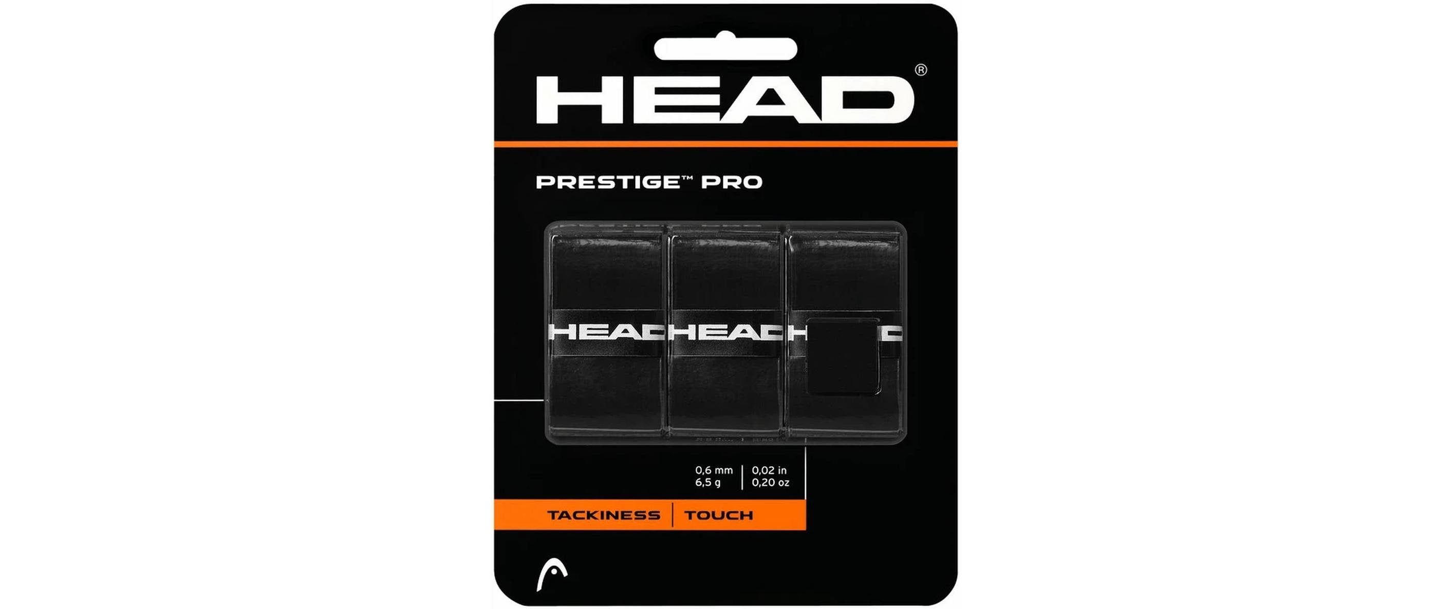 HEAD Tennis Grip Prestige Pro 3er-Pack Overgrip, black
