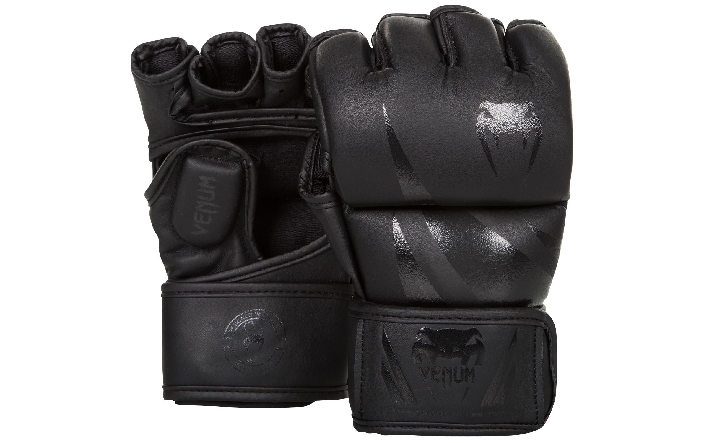 Venum Challenger MMA Gloves Mattschwarz GR M