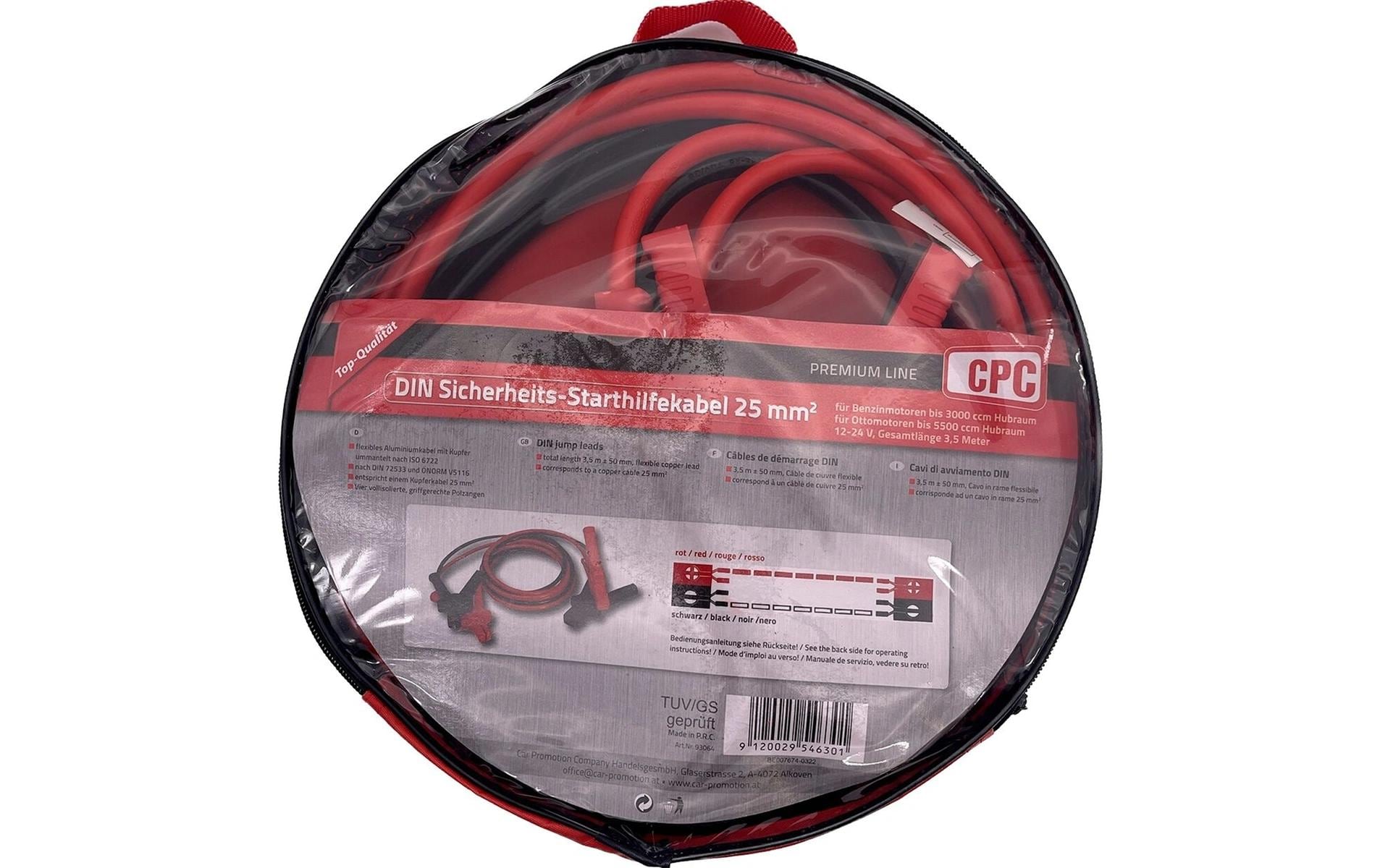 CPC Starthilfekabel 350 A, 25 mm² 3.5 Meter