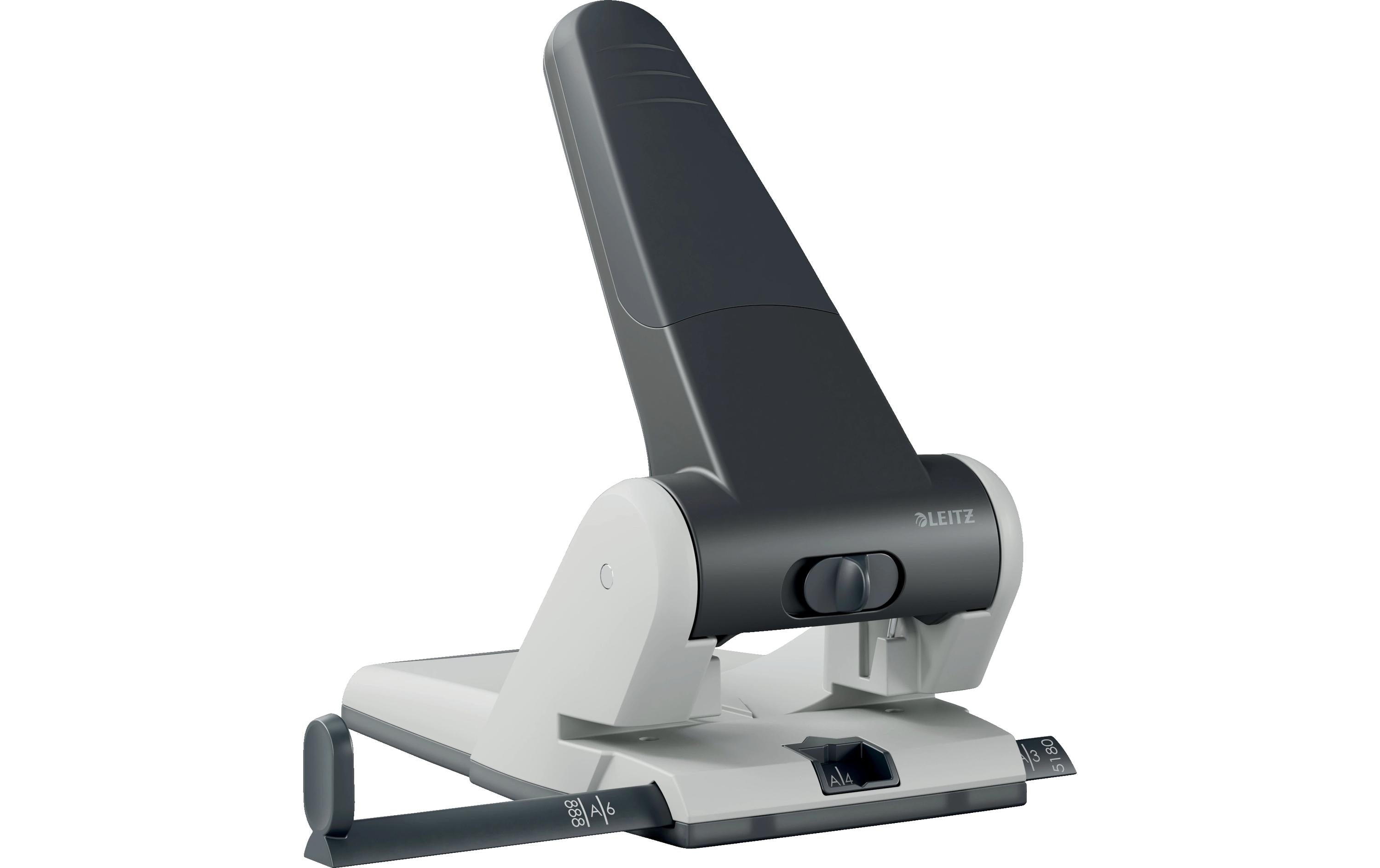 Leitz extrastarker Registraturlocher Stanzvermögen ca. 6,5 mm (65 Blatt),schwarz
