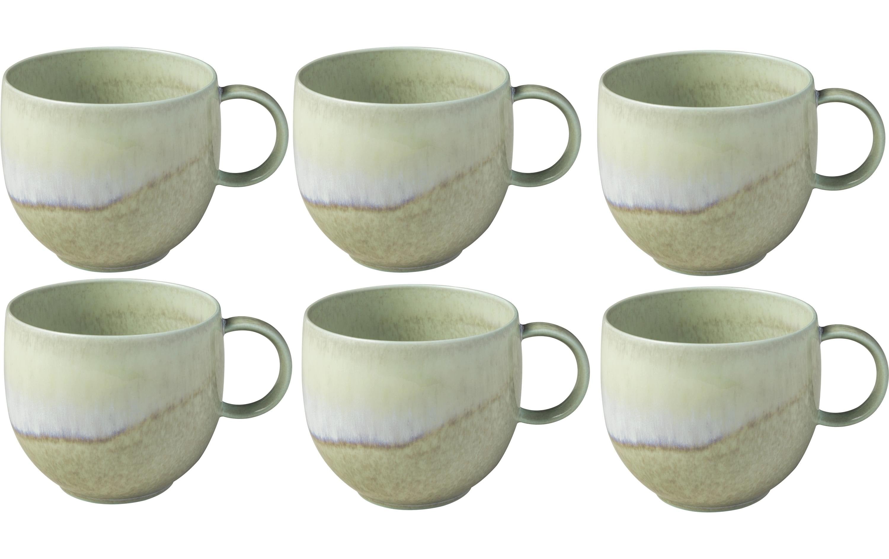 Villeroy & Boch Perlemor Alga Becher 6er Set, 0.35l