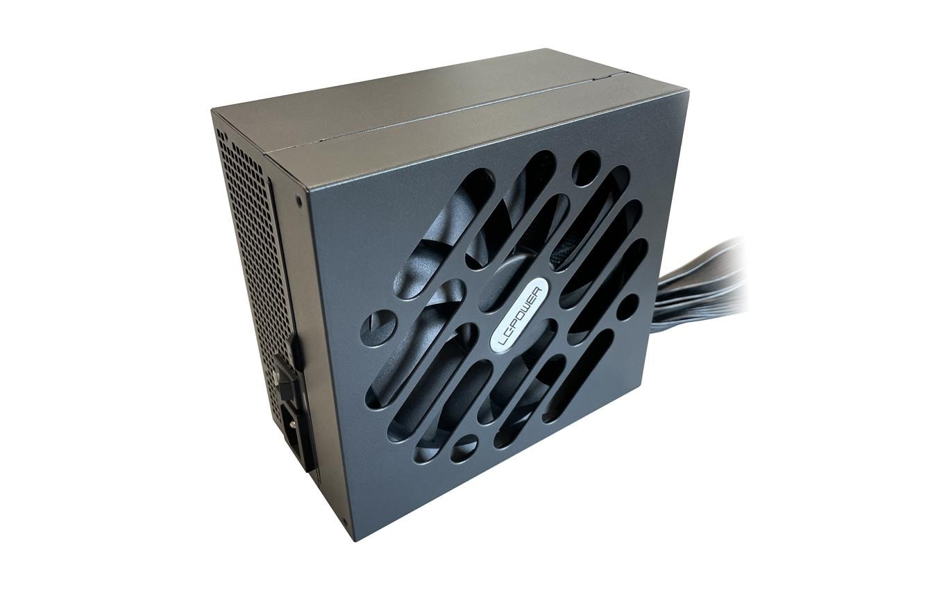 Netzteil LC Power, Intergrator Serie 600W 80+, nonmodular