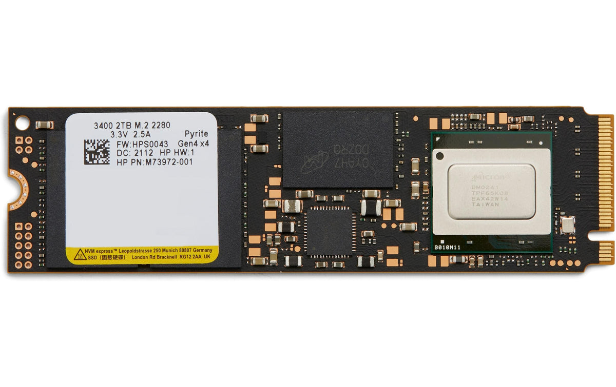 HP SSD 2TB M.2 PCIe 4x4 NVMe NB G11 HP G11 NB, check compatiblity with HP PN,SN