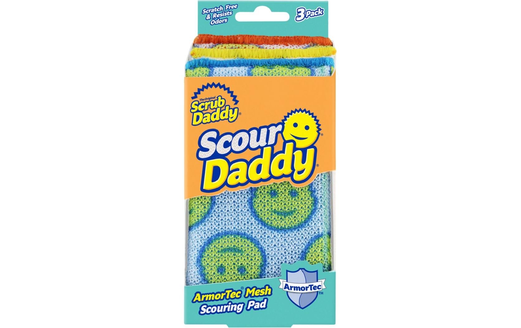 Scrub Daddy Scour Daddy Putzlappen 3 Stk. Scheuerschwämme mit Armor Tec