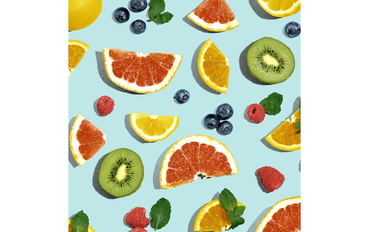 Paper + Design Servietten Summer Fruity 33x33cm, 20 Stück. 3-lagig FSC
