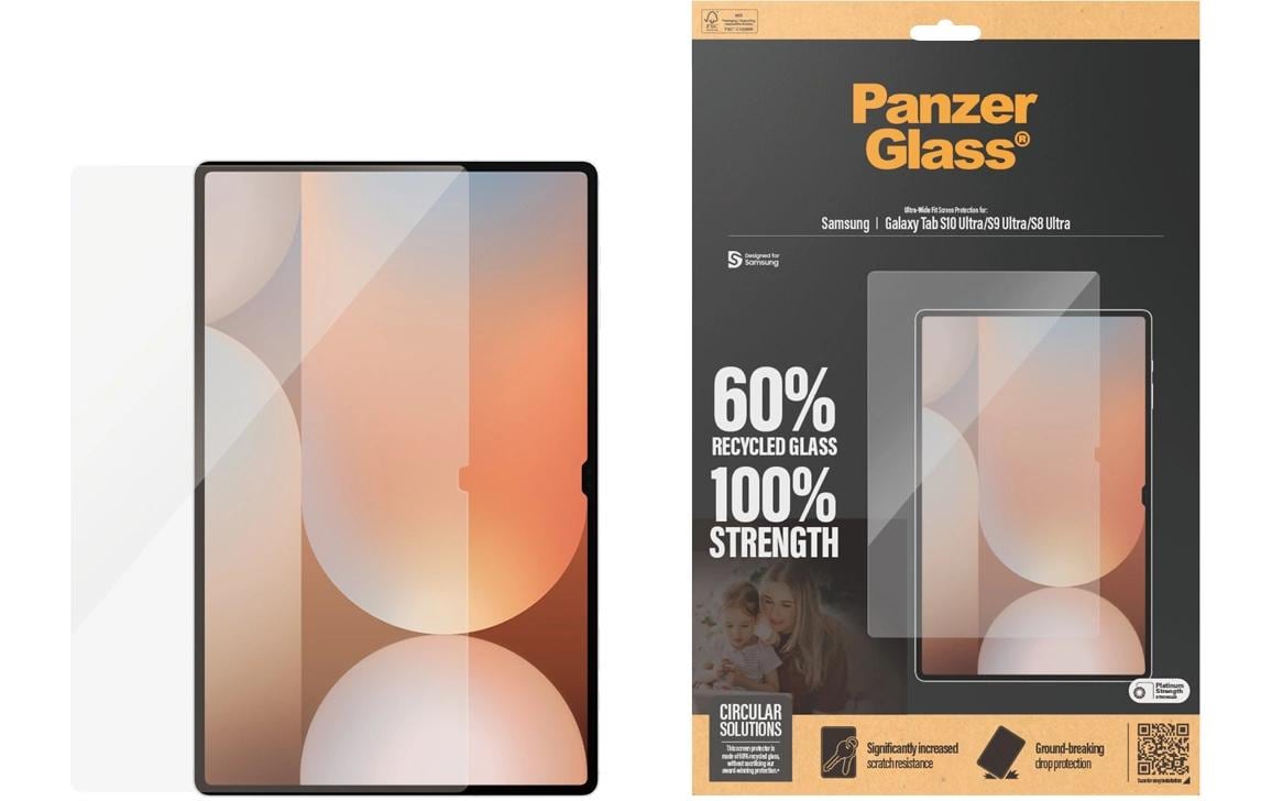 PanzerGlass Displayschutz, UWF Galaxy Tab S8 Ultra/S9 Ultra/S10 Ultra