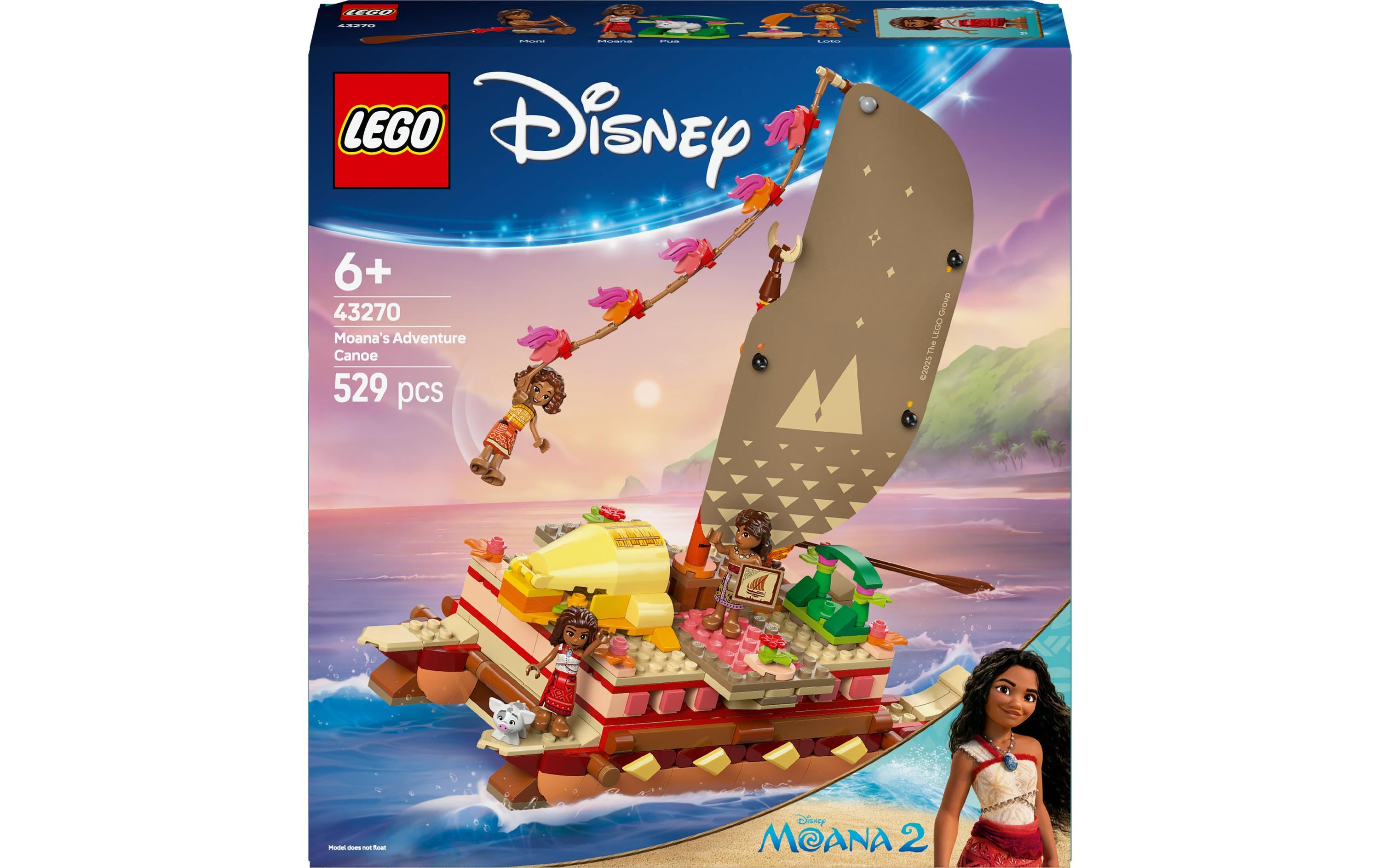 LEGO Vaianas Abenteuerfloss LEGO Disney Princess