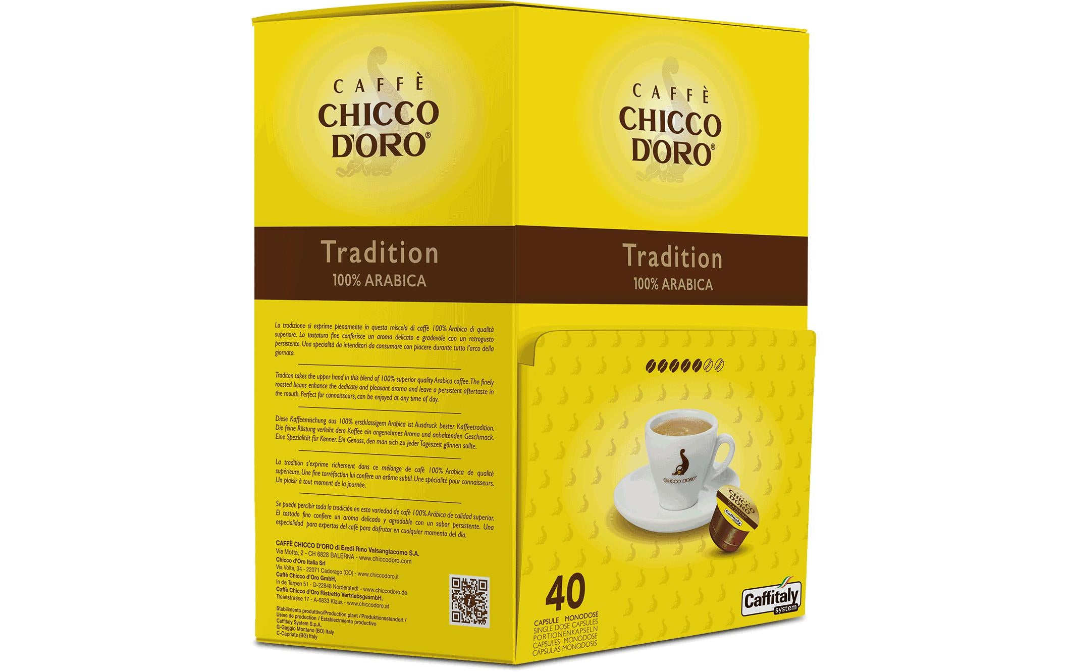 Kapseln Caffitaly System Tradition Arabica 40 kapseln