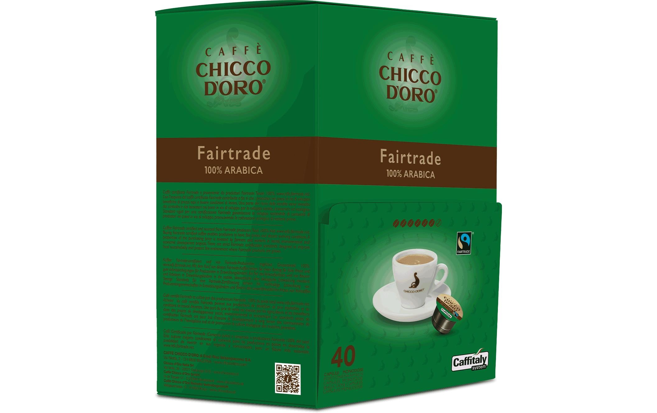Kapseln Caffitaly System Fair Trade Arabica 40 kapseln