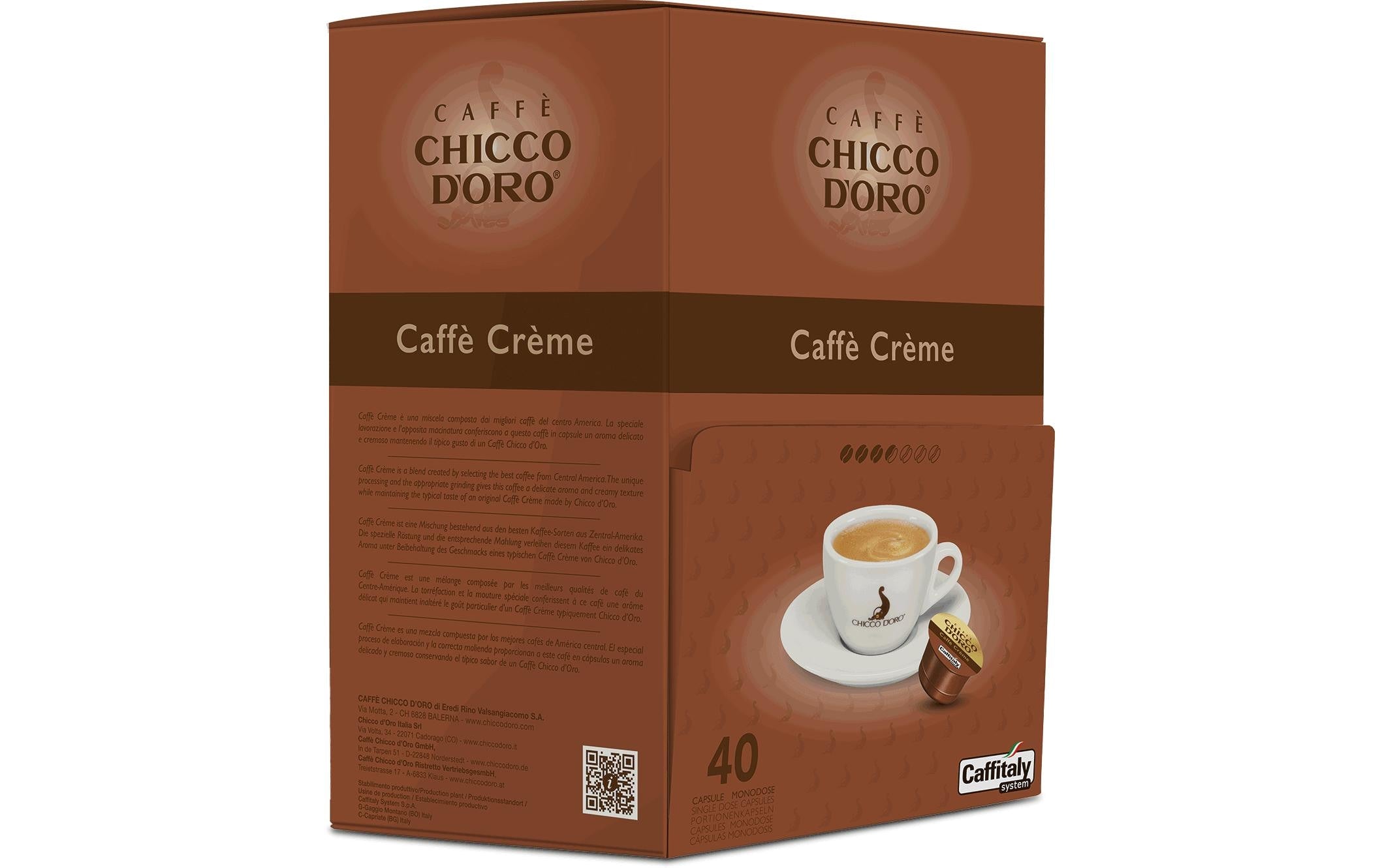 Kapseln Caffitaly System Caffè Crème 40 kapseln