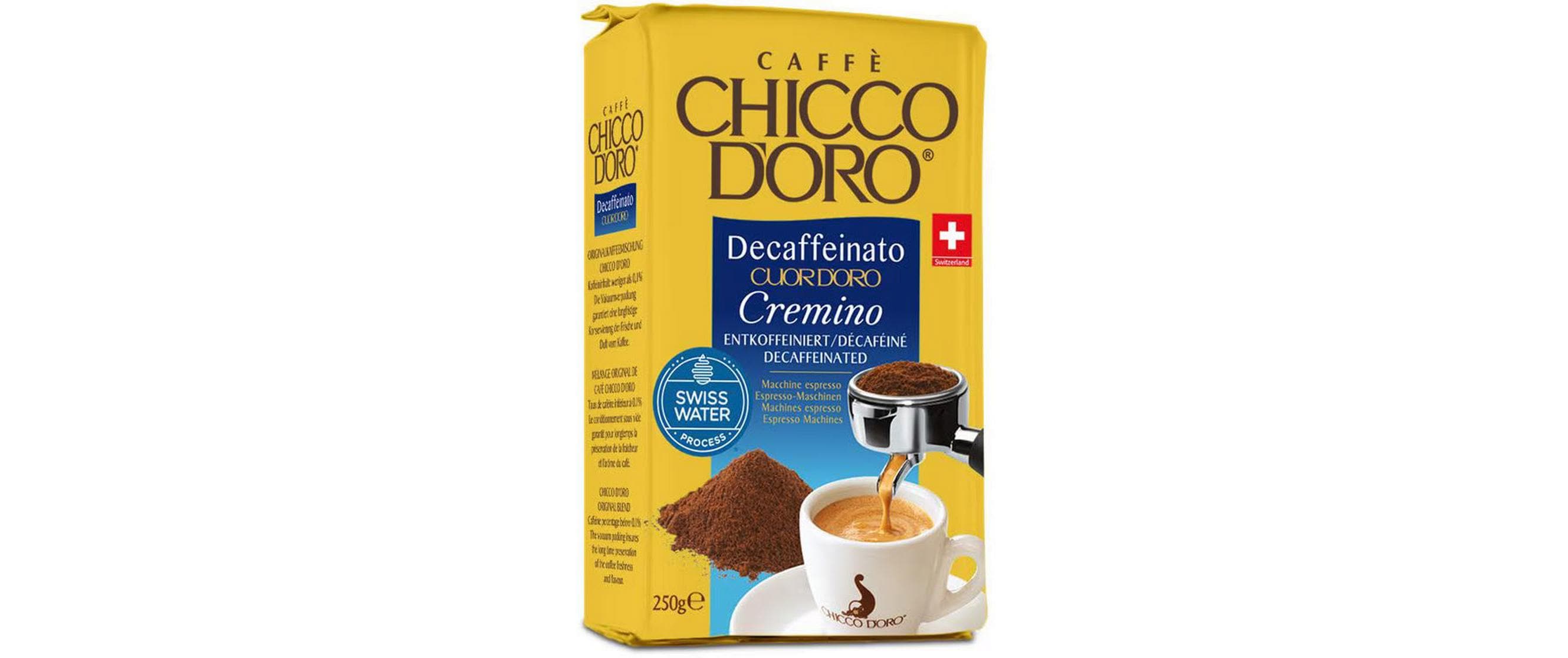 Caffè Cuor dOro Cremino decaf 250g gemahlen